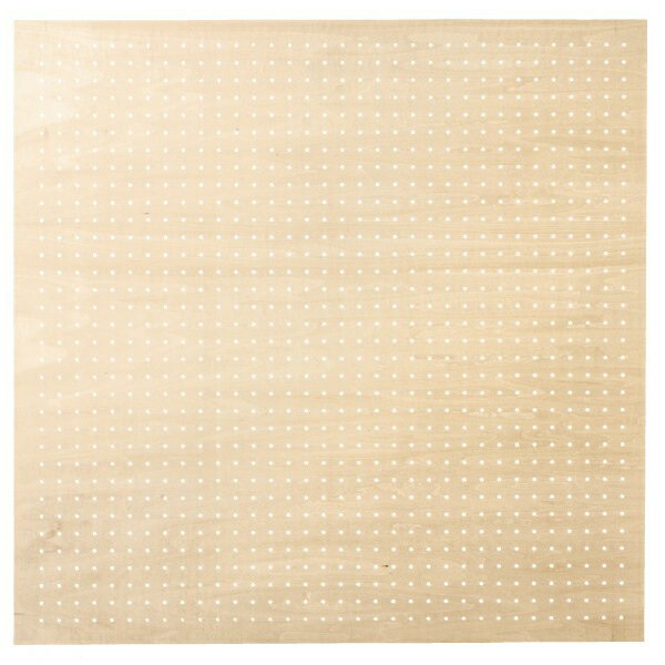 有孔ボードパネル 90×90 1枚 新仕様 角バー取付金具セット 61-653-91-2