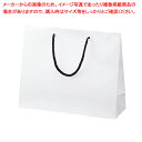 マット貼り紙袋 白 32×11×26cm 150枚 61-781-95-12