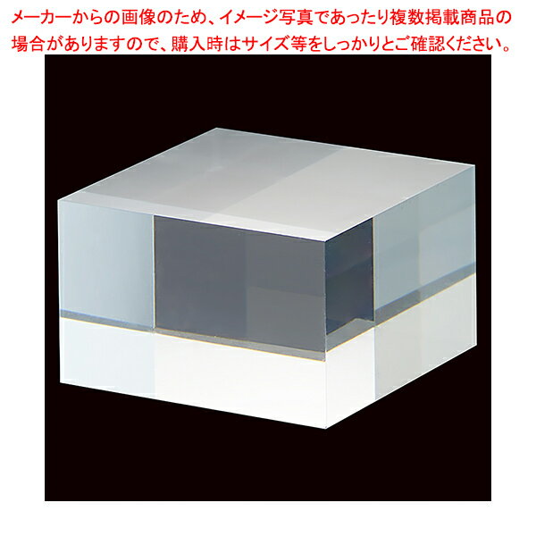 アクリル角柱 5cm角 H3cm 61-798-56-1