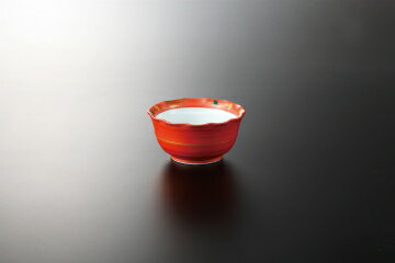 和食器 朱巻萩 3.0鉢 37K111-19 まごころ第37集 【卸問屋名調 おしゃれ 食器 テーブルウェア 業務用 居酒屋 レストラン 喫茶店 ホテル 家庭用】