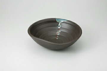 【38K304-08】茶ゴス白散し 9寸平鉢まごころ第38集【キャンセル/返品不可】【卸問屋名調 おしゃれ 食器 テーブルウェア 業務用 居酒屋 レストラン 喫茶店 ホテル 家庭用】