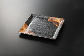 金屬製 - 【38K295-07】金結晶 正角盛皿まごころ第38集【キャンセル/返品不可】【卸問屋名調 おしゃれ 食器 テーブルウェア 業務用 居酒屋 レストラン 喫茶店 ホテル 家庭用】