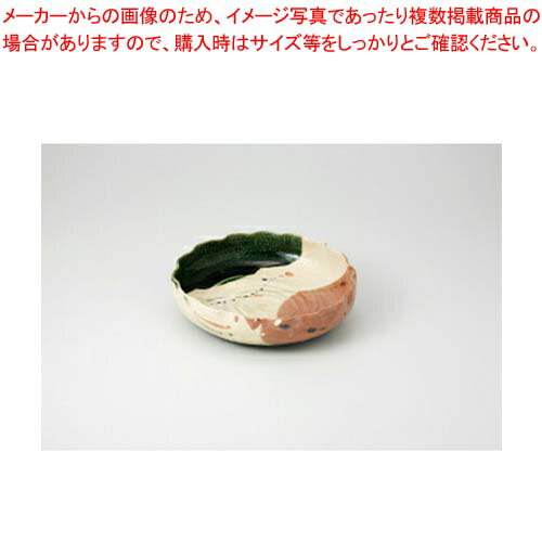 和食器 織部 輪花鉢 37Q270-01 まごころ第37集 【卸問屋名調 おしゃれ 食器 テーブルウェア 業務用 居酒屋 レストラン 喫茶店 ホテル 家庭用】