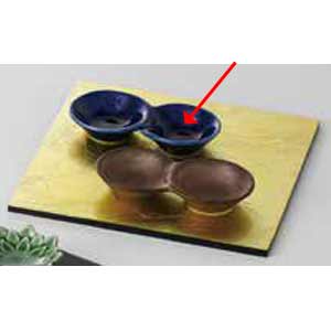 マラソン期間限定！＼エントリーでポイント5倍!／和食器 瑠璃 二品薬味 37K148-07 まごころ第37集 【ECJ】