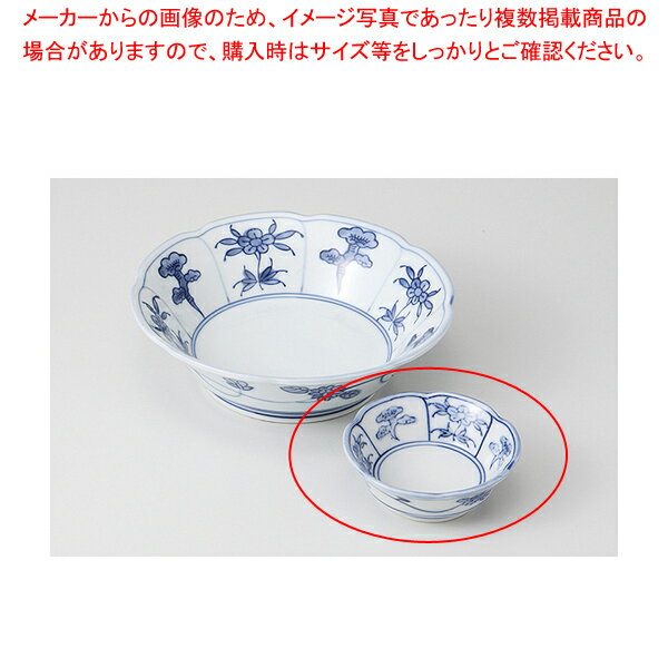 なずな 輪花千代口 37K034-05【卸問屋名調 おしゃれ 食器 テーブルウェア 業務用 居酒屋 レストラン 喫..