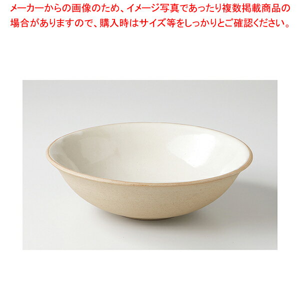 クリーム 18cmボウル 37K008-19【ECJ】