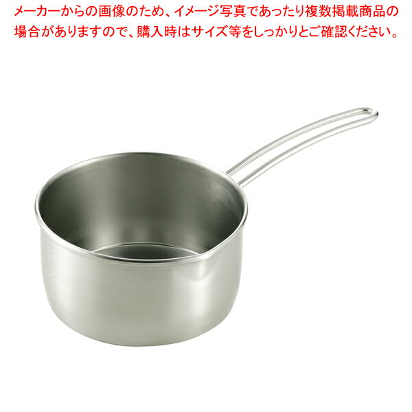 Pans - パルトール オールステンレス製 ミルクパン14cm