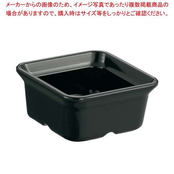 商品の仕様■規格黒(BK)■外寸×高さ：77×77×H37mm 容量：110ml■メラミン樹脂■日本パズルコバチ※商品画像はイメージです。複数掲載写真も、商品は単品販売です。予めご了承下さい。※商品の外観写真は、製造時期により、実物とは細部が異なる場合がございます。予めご了承下さい。※色違い、寸法違いなども商品画像には含まれている事がございますが、全て別売です。ご購入の際は、必ず商品名及び商品の仕様内容をご確認下さい。※原則弊社では、お客様都合（※色違い、寸法違い、イメージ違い等）での返品交換はお断りしております。ご注文の際は、予めご了承下さい。