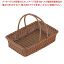角型ピクニックバスケット 大 ブラウンPB-456-BR