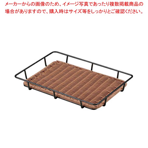 黒スチールパンラック パントレー付 40型 ブラウンBB-810-BR