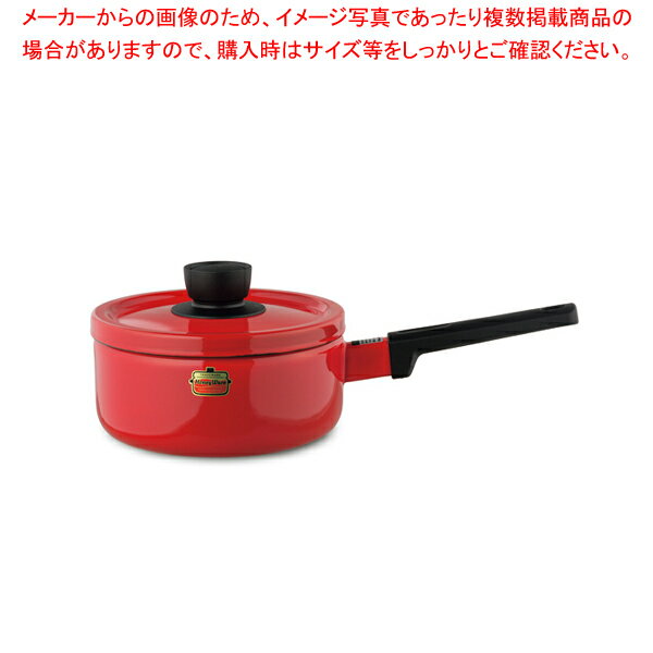 ソリッド ソースパン 18cm レッド SD-18S.R