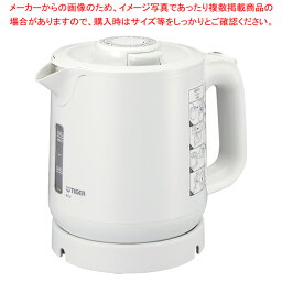 【まとめ買い10個セット品】PCJ-H081(W) 蒸気レス電気ケトル わく子 タイガー