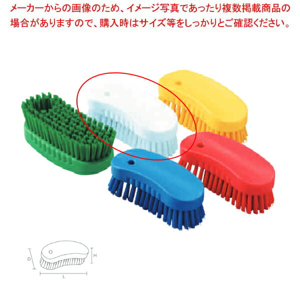 HPニューハンドブラシ S ハード ホワイト 55131