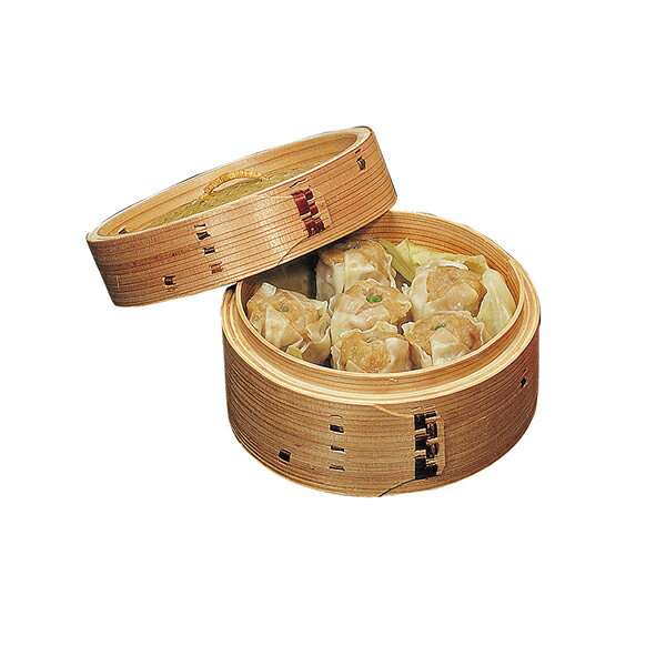 杉製　中華セイロ　φ18cm　身 30204【