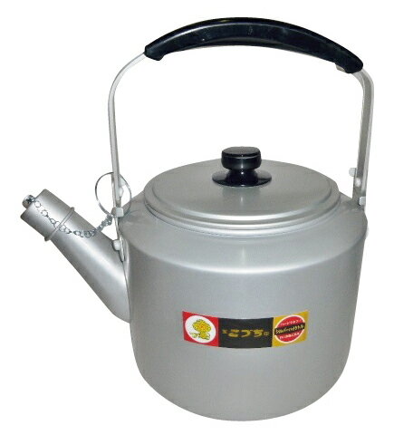 アルマイト　シルバーハイケットル　8L