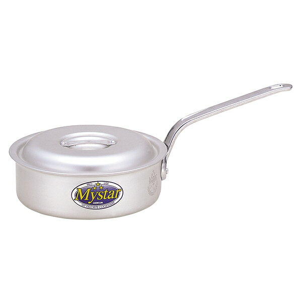 アルミ マイスター 浅型片手鍋 18cm