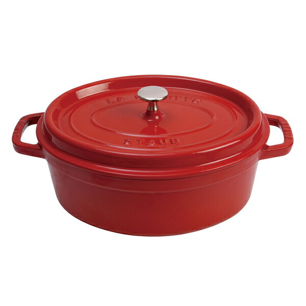 ストウブ ピコ・ココット 楕円 29cm チェリー 40509-857 4.25L