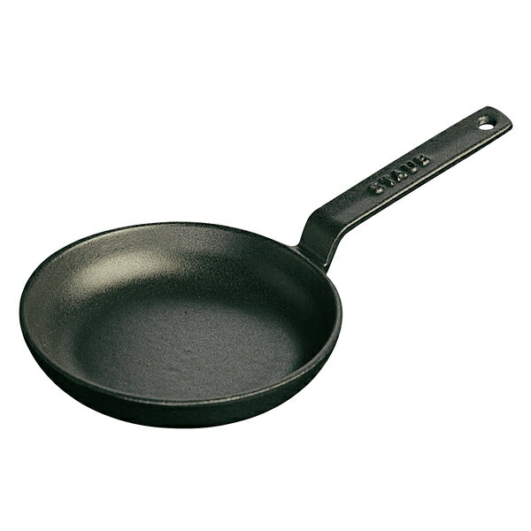 ストウブ　ミニフライパン　12cm　黒　40509-529　0.15L