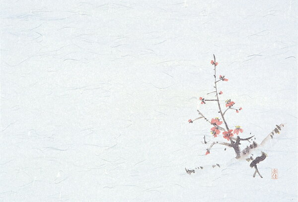 M30-204　四季紙　千寿　梅　100枚入