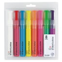 ポストチョークマーカー 蛍光色 8色セット POST-500A/8VB