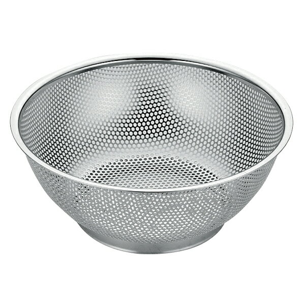 18-8 パンチング 水切りザル 21cm φ2.2 9904821