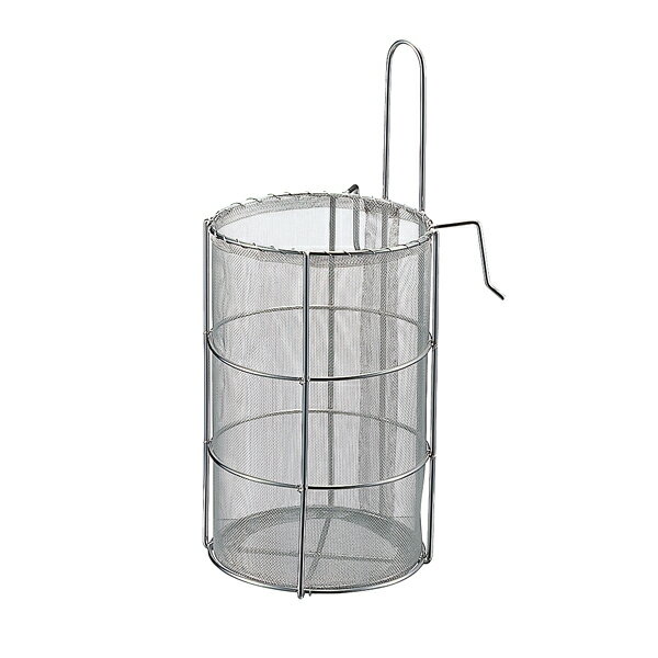 18-8　スープ取りアミ　18メッシュ　φ200×H300mm