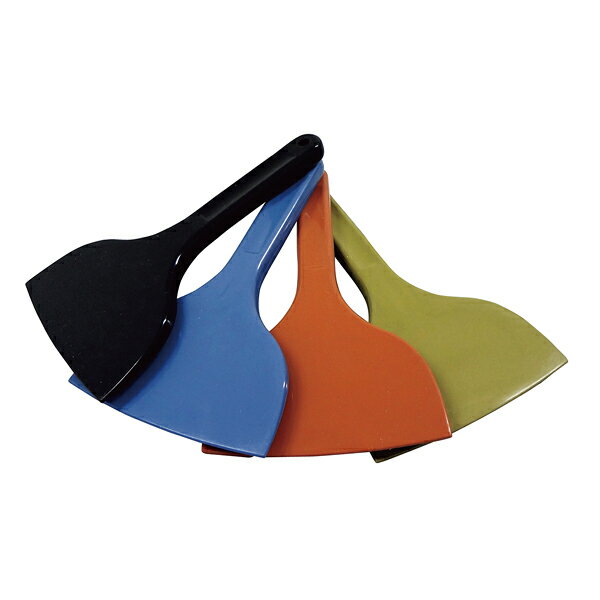 MPフーズ　シリコンスクレイパー　長柄　大　黒 MP-LL-H-BK