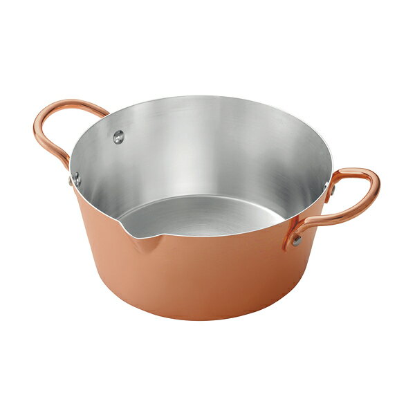 からっと銅のあげなべ　20cm