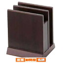 ナプキンスタンド MD-2W 茶 シンビ【 メニューブック立て ナフキン立て メニュー立て 厨房用品 調理器具 料理道具 小物 作業 業務用 】