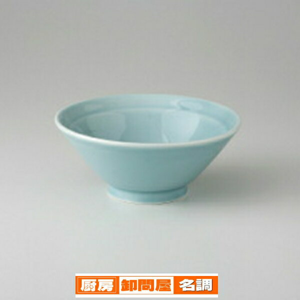 【まとめ買い10個セット品】和食器 青磁 5.0リムライス丼 37K361-28 まごころ第37集 【キャンセル/返品不可】