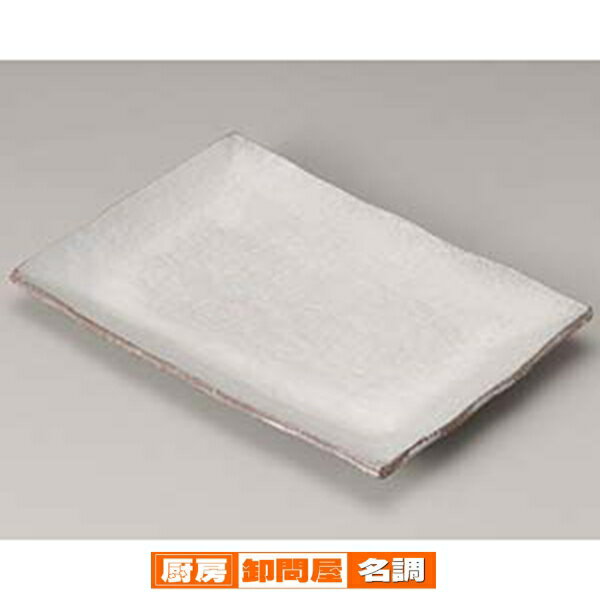 【まとめ買い10個セット品】和食器 ス237-118 うのふ掛分12号長角皿【キャンセル/返品不可】