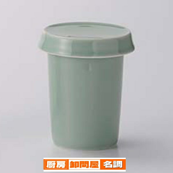 【まとめ買い10個セット品】和食器 チ287-148 天竜寺青磁ひれ酒(フタ付)【キャンセル/返品不可】