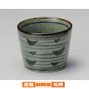 【まとめ買い10個セット品】和食器 ヤ304-608 益子風らせんそば猪口【キャンセル/返品不可】