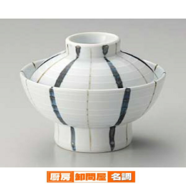 【まとめ買い10個セット品】和食器 ツ357-018 内外十草 丸高台蓋丼【キャンセル/返品不可】