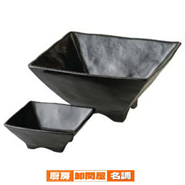 【まとめ買い10個セット品】 ミ530-078 藍染7.0四角丼【キャンセル/返品不可】