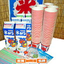 【6/11 2時まで!エントリーでポイント5倍!!】業務用かき氷機用 かき氷250人前セット いちご6本【 業務用 】