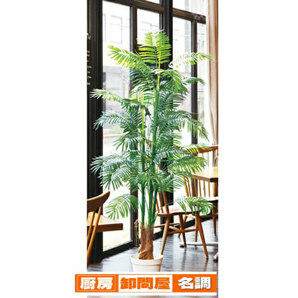 アレカヤシ(人工樹木) アレカヤシ 2台 61-173-8-2 【メーカー直送/代金引換決済不可】【店舗什器 小物 ディスプレー 店舗備品】