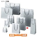 ブライトバッグ シルバー 22.5×8×32 50枚 61-661-54-20 【 店舗什器 小物 ディスプレー ギフト ラッピング 包装紙 袋 消耗品 店舗備...