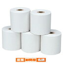 感熱レジロール紙幅58×外径60mm 5巻 61-328-12-1 【 店舗運営用品 事務機器 レジスター クローバー対応 レジペーパー 】