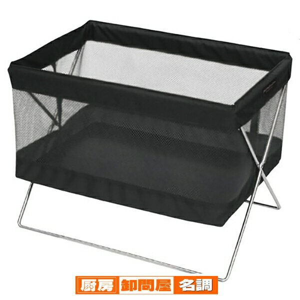 【まとめ買い10個セット品】 サイドワゴン メッシュ S ブラック 61-351-6-1 【メーカー直送/代金引換決..