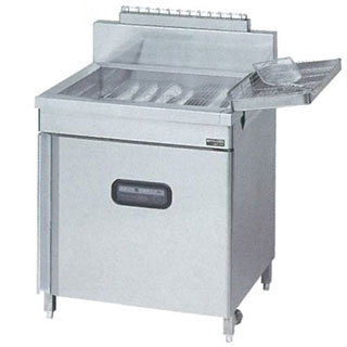 ガス式フライヤー レギュラータイプ 一槽式 ［ MXF-076C LPG(プロパンガス)【業務用 唐揚げ物 機械 簡..