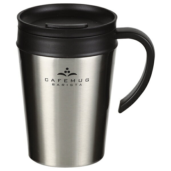 カフェマグバリスタ 真空蓋付マグカップ400(ミラー)