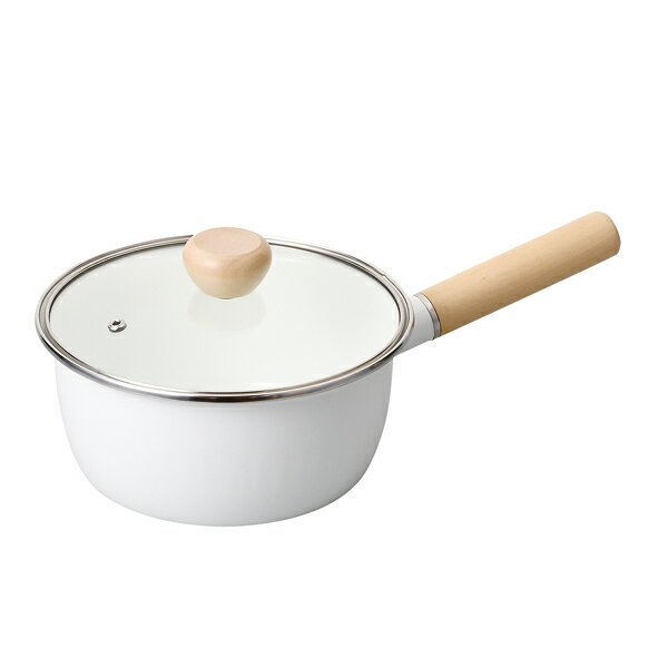 商品の仕様製品サイズ(mm)：全長350×幅200×高さ130重量(g)：906板厚：0.8容量(L)：2.1L材質：表面加工／ほうろう 材料の種類／本体：ほうろう用鋼板 取っ手：天然木 金属部：ステンレス鋼 蓋 品名／強化ガラス製器具 強化の種類／全面物理強化 金属部：ステンレス鋼 つまみ：天然木【商品概要】【ホーローの特徴】表面はガラス質なので清潔・衛生的。酸・アルカリに強く、腐食しにくいので清潔にお使い頂けます。ホーロー加工で臭いも移りにくいです。ガラス蓋で中を見ながら料理できます。ご注意:オーブン・電子レンジでは使用しないでください。つけ置き洗いや食器洗い乾燥機には使用しないでください。レンタル等による貸出 オークション等による販売や中古販売 及び譲渡によって発生した故障・破損・損害・事故などにつきましては一切責任を負いかねますので予めご了承ください。ご注意（免責）＞必ずお読みくださいレンタル等による貸出、オークション等による販売や中古販売、及び譲渡によって発生した故障・破損・損害・事故などにつきましては一切責任を負いかねますので予めご了承ください。※商品画像はイメージです。複数掲載写真も、商品は単品販売です。予めご了承下さい。※商品の外観写真は、製造時期により、実物とは細部が異なる場合がございます。予めご了承下さい。※色違い、寸法違いなども商品画像には含まれている事がございますが、全て別売です。ご購入の際は、必ず商品名及び商品の仕様内容をご確認下さい。※原則弊社では、お客様都合（※色違い、寸法違い、イメージ違い等）での返品交換はお断りしております。ご注文の際は、予めご了承下さい。