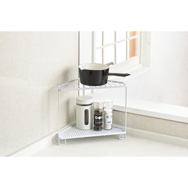 キッチンフィット コーナーラック2段 [2]