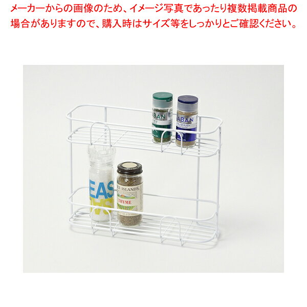 其它 - キッチンメイト スパイスラック2段
