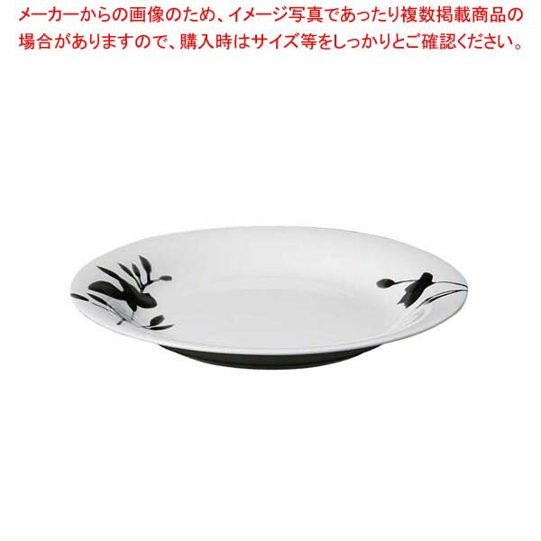 【まとめ買い10個セット品】 凛 24cm パスタプレート OFM02-400