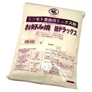 【12袋入】蜜元 お好み焼き専用粉［超デラックス］1kg×12袋