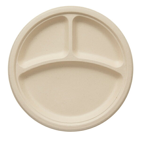 商品の仕様●メーカー名：HEIKO●JANコード：4901755661873●製品名：食品容器　エコバンブー　プレート●サイズ：約φ25.4×高2.5cm●材質：竹繊維●未晒■発芽しやすく成長が早い竹を原料とし、埋めると土に還る生分解性のある環境配慮型のペーパーウェアです。プレーンな円形プレートタイプ、3つの仕切り付き。ベージュに近いナチュラルな色味・風合いを持ち、ランチプレートやイベントでの使用はもちろん、ホームパーティやアウトドア・行楽など、幅広く活躍します。※食品の長期保存には適しません。●電子レンジ使用可●オーブン使用不可●入数:20枚※商品画像はイメージです。複数掲載写真も、商品は単品販売です。予めご了承下さい。※商品の外観写真は、製造時期により、実物とは細部が異なる場合がございます。予めご了承下さい。※色違い、寸法違いなども商品画像には含まれている事がございますが、全て別売です。ご購入の際は、必ず商品名及び商品の仕様内容をご確認下さい。※原則弊社では、お客様都合(※色違い、寸法違い、イメージ違い等)での返品交換はお断りしております。ご注文の際は、予めご了承下さい。→単品での販売はこちら