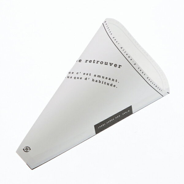 【まとめ買い10個セット品】クレープ三角袋 アミューズ 100枚