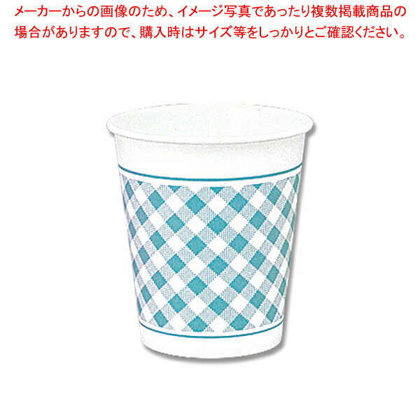 【まとめ買い10個セット品】HEIKO ヘイコーペーパーカップ 7オンス Nギンガム B 100個